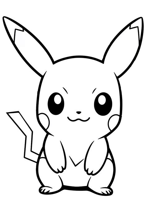 pikachu coloring pages|26 Pikachu Coloring Pages